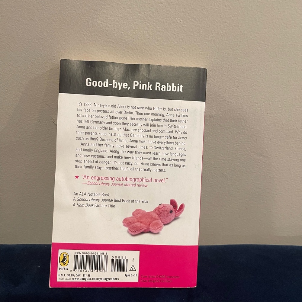 When Hitler Stole Pink Rabbit